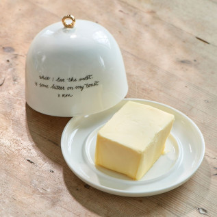 Rm sweet poem butter dish