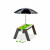 Exit aksent sand water table with parasol and gardening tools