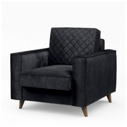 Kendall armchair velvet trafalgar grey