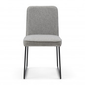 Clubhouse melane weave dining chair fog