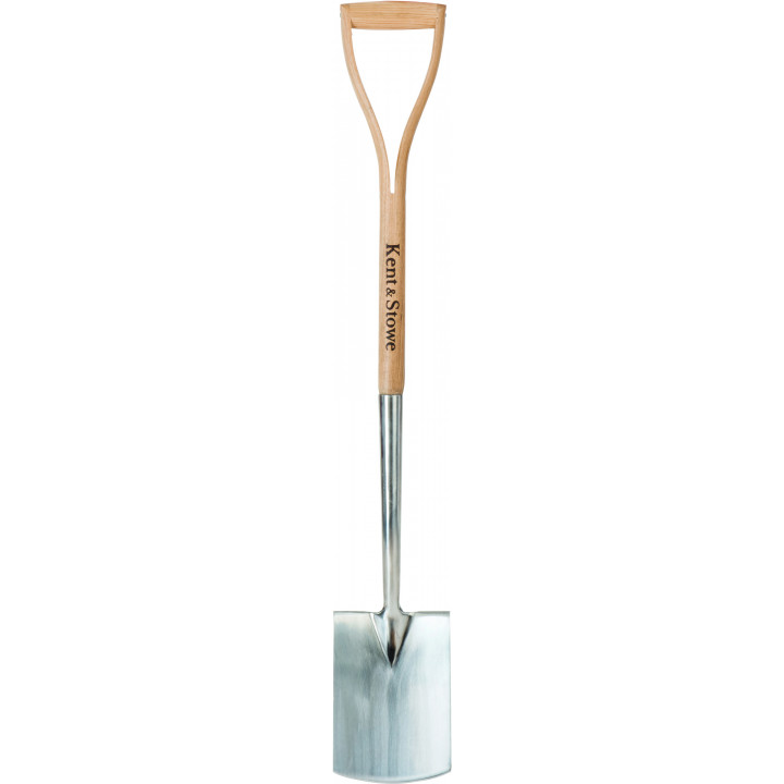 Stainless steel digging spade