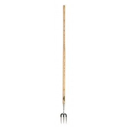 Stainless steel long handled fork