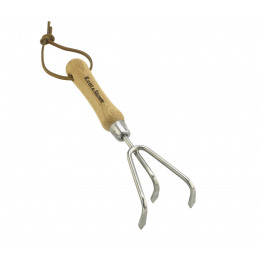 Stainless steel hand 3 prong cultivator