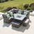 Bespoke grand 2 3m casual dining fire pit set