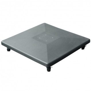 Luxury plastic covered concrete base with wheels 90kg
