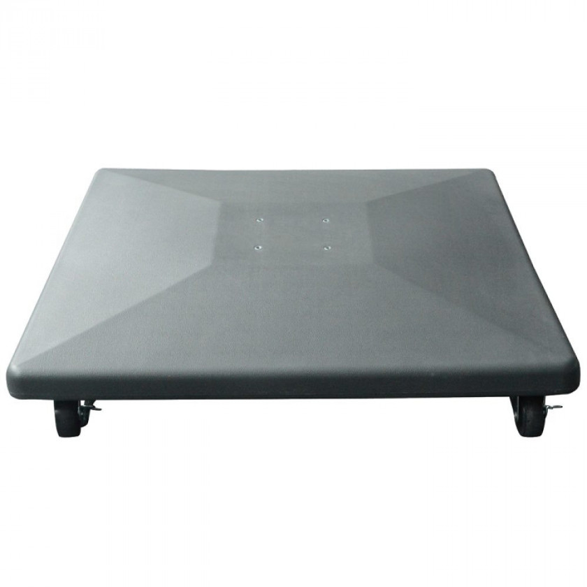 Luxury - Plastic Covered Concrete Base with Wheels (70kg)