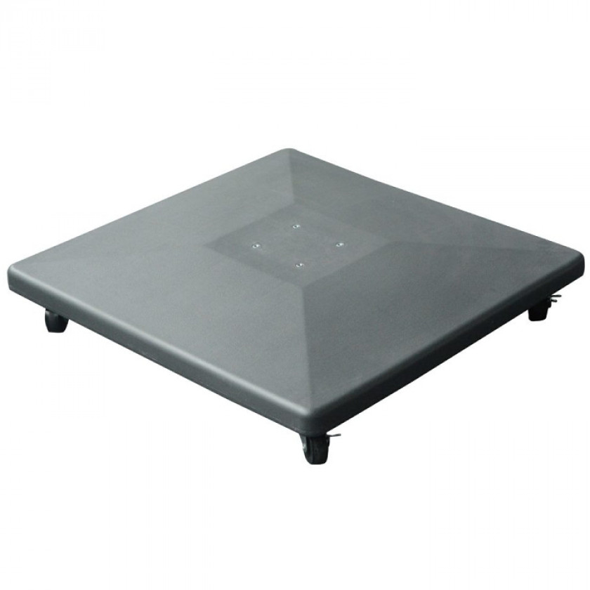 Luxury - Plastic Covered Concrete Base with Wheels (70kg)