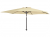 Alexander rose parasol with tilt 270cm diameter ecru cream