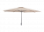 Alexander rose parasol with tilt 300cm diameter ecru beige