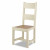 Warehouse clearance bramley cream painted dining chair
