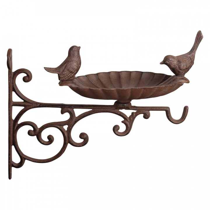 Bird feeder with bracket