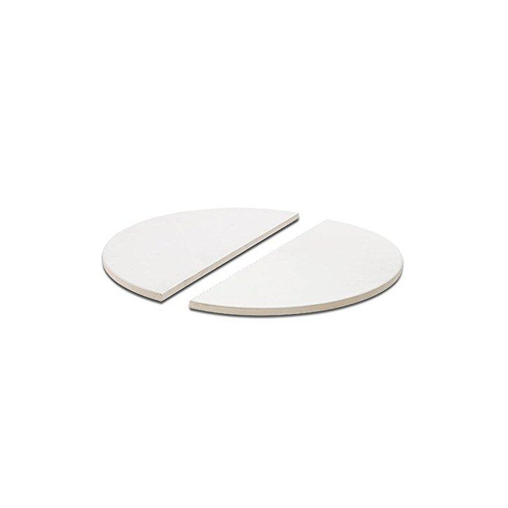 Half moon deflector plates classic joe set of 2