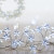 160 battery operated led multi action microbright star cluster with timer white