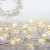 160 battery operated led multi action microbright star cluster with timer warm white
