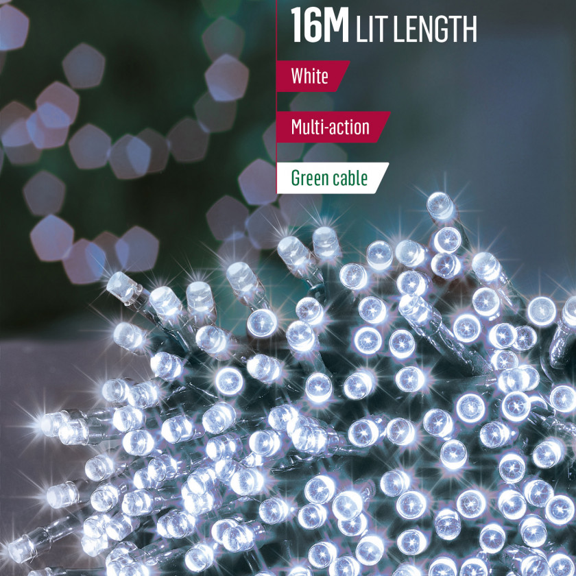 200 LED SupaBrights 16m m LIT Length