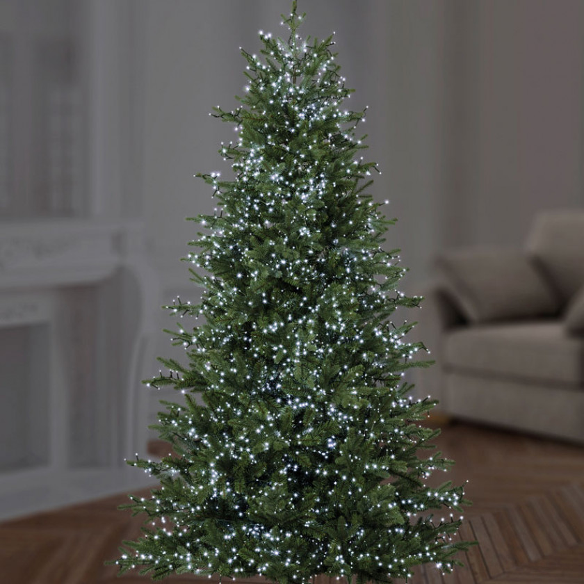 1000 Premier LED TreeBrights Christmas Tree Lights White (C27)
