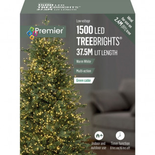 1500 premier led treebrights christmas tree lights warm white c27