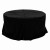 170cm round furniture cover black