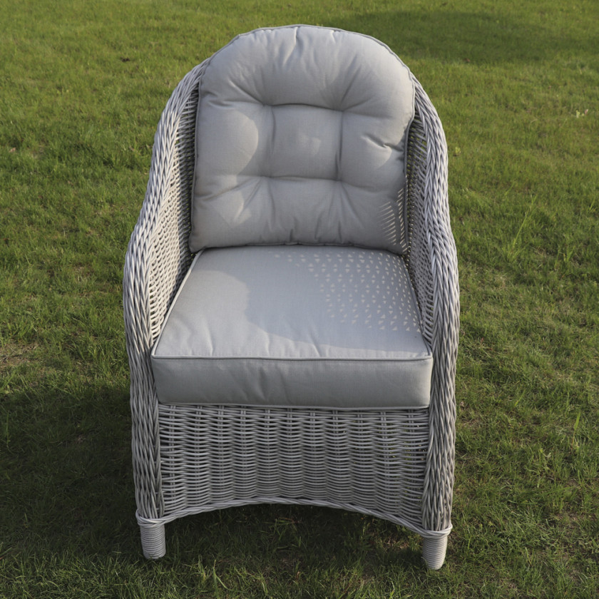 Sepino - 8 Seater Round Set (Grey)