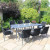 Bordeaux 8 seater set with rectangular table