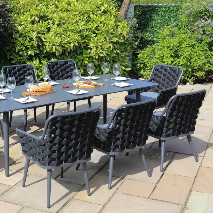 Bordeaux - 8 Seater Set with Rectangular Table