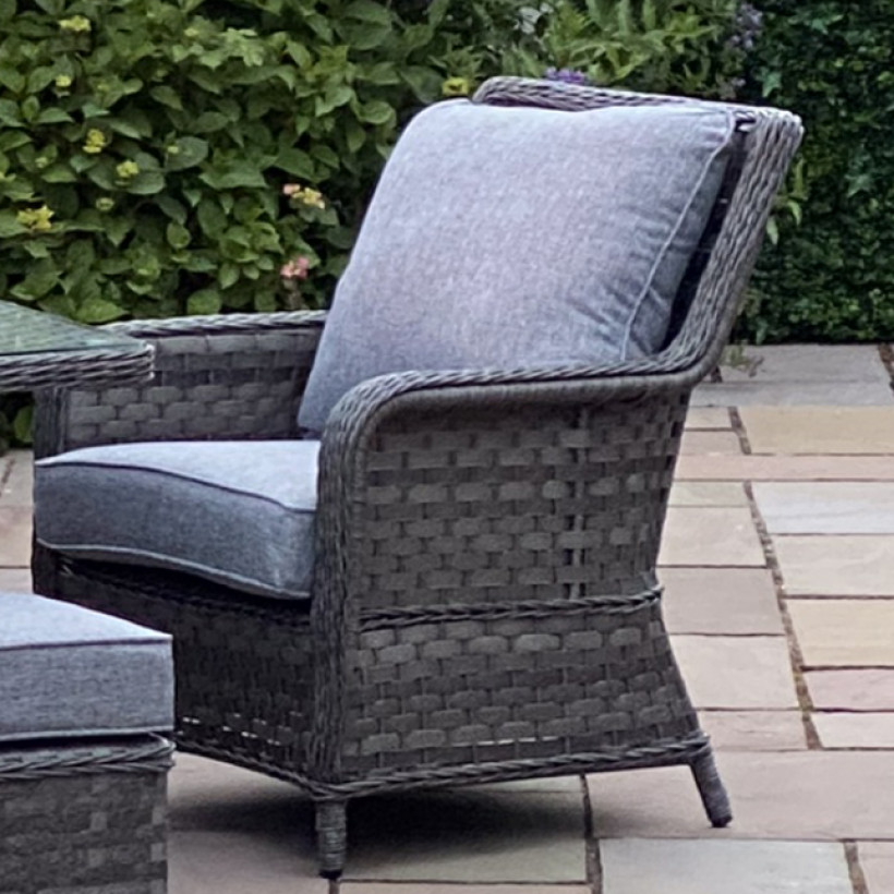 Boston - Lounge Chair (Dark Grey) - Rathwood