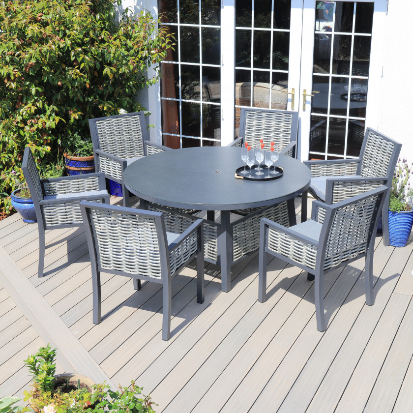 Chaumont - 6 Seater Dining Set