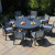Chaumont 8 seater dining set