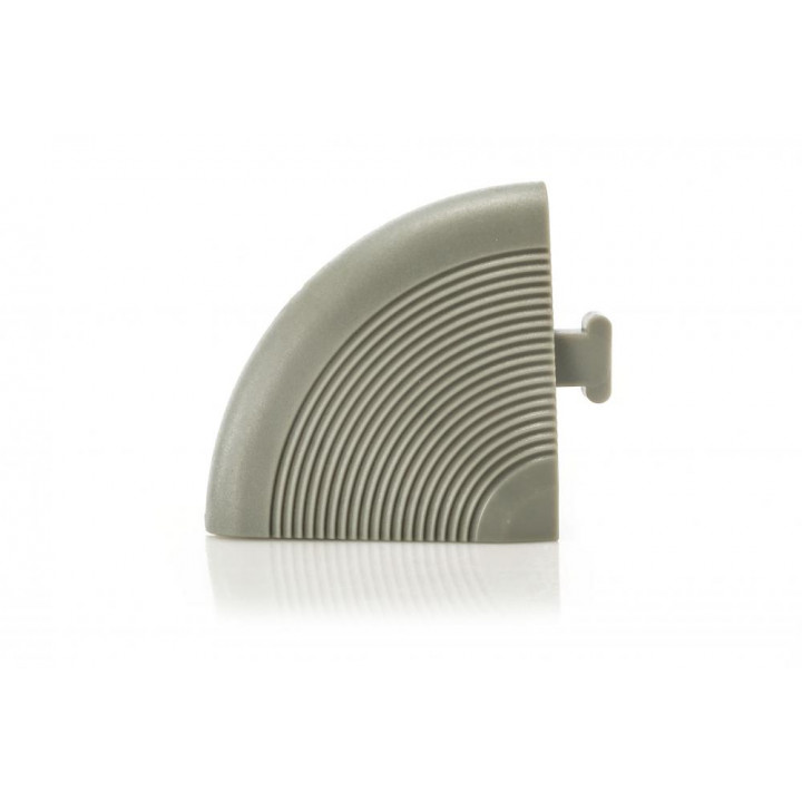Grey corner for click clack tile pack of 4