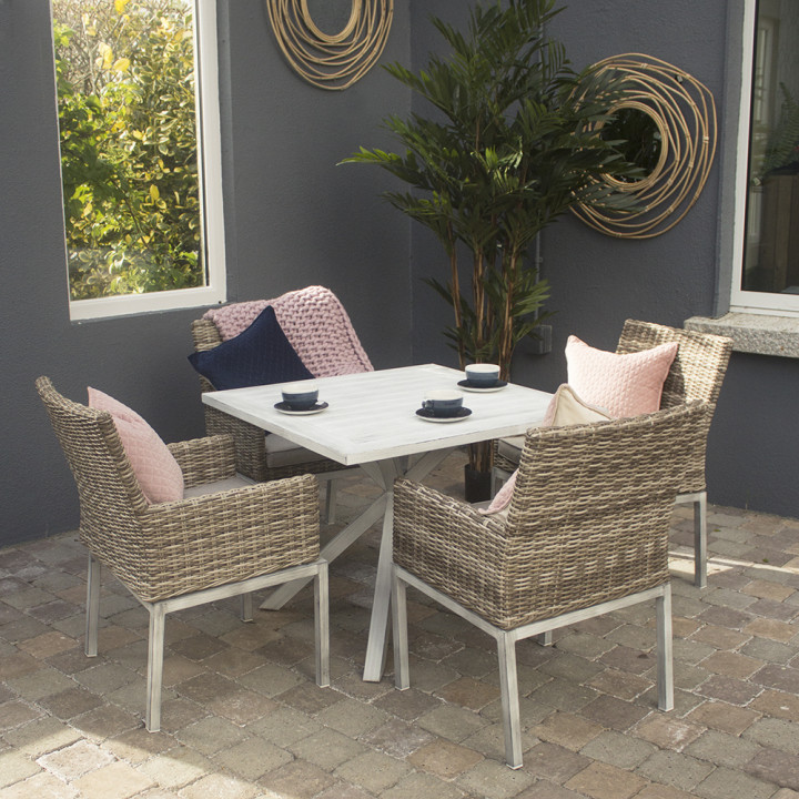 Bordeaux 4 seater square
