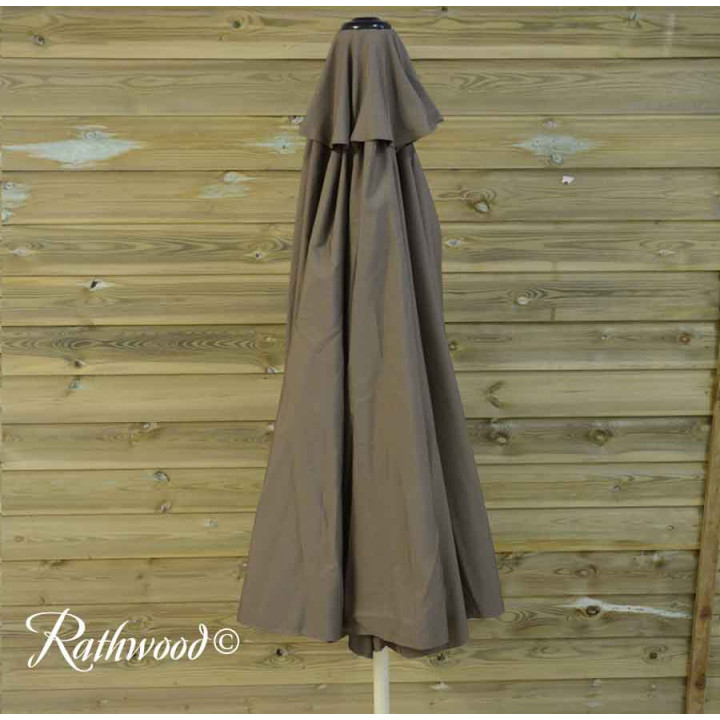 Parasol 2 75m in hammered cream