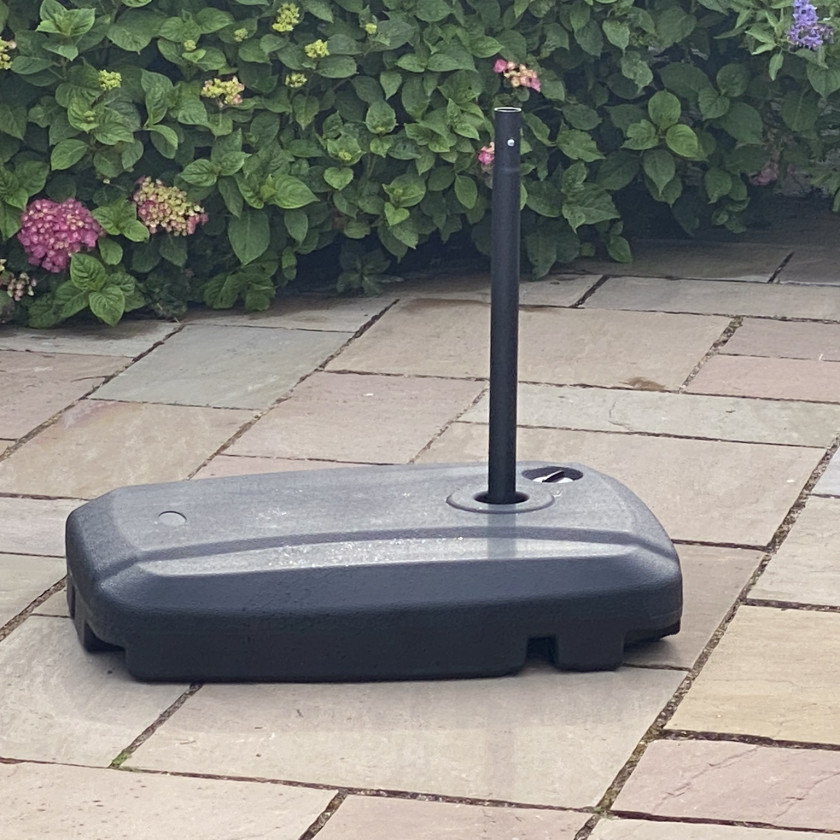 Water/Sand Filled Parasol Base (Black)