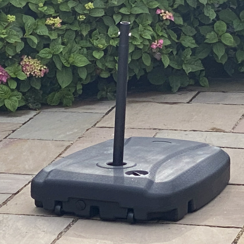 Water/Sand Filled Parasol Base (Black)