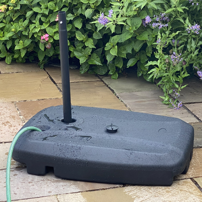 Water/Sand Filled Parasol Base (Black)