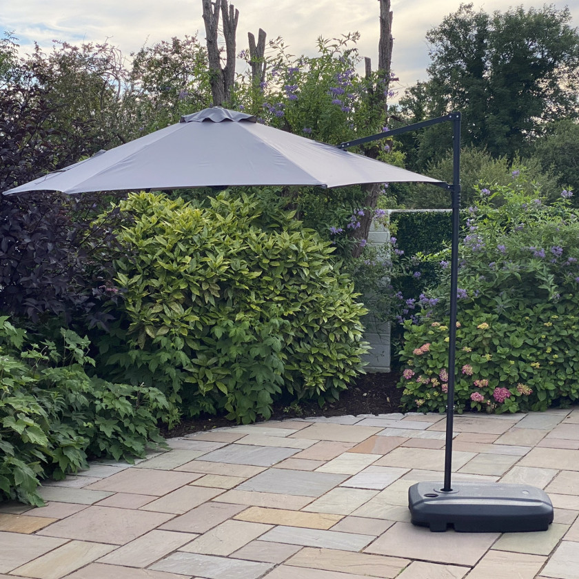 Water/Sand Filled Parasol Base (Black)