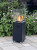Muztag copenhagen fire column 42x42x100cm black