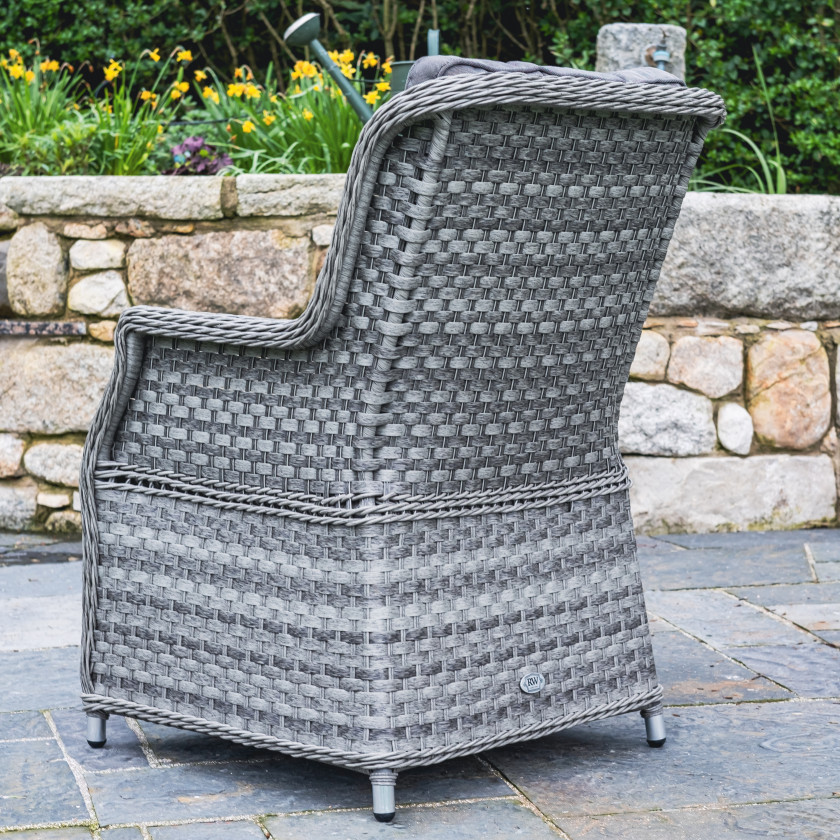 Bali - Armchair & Cushions (Grey)
