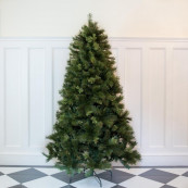 8ft rathwood premium bergin pine artificial christmas tree