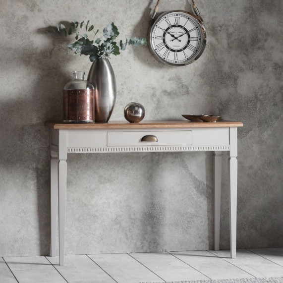 Bronte taupe console table