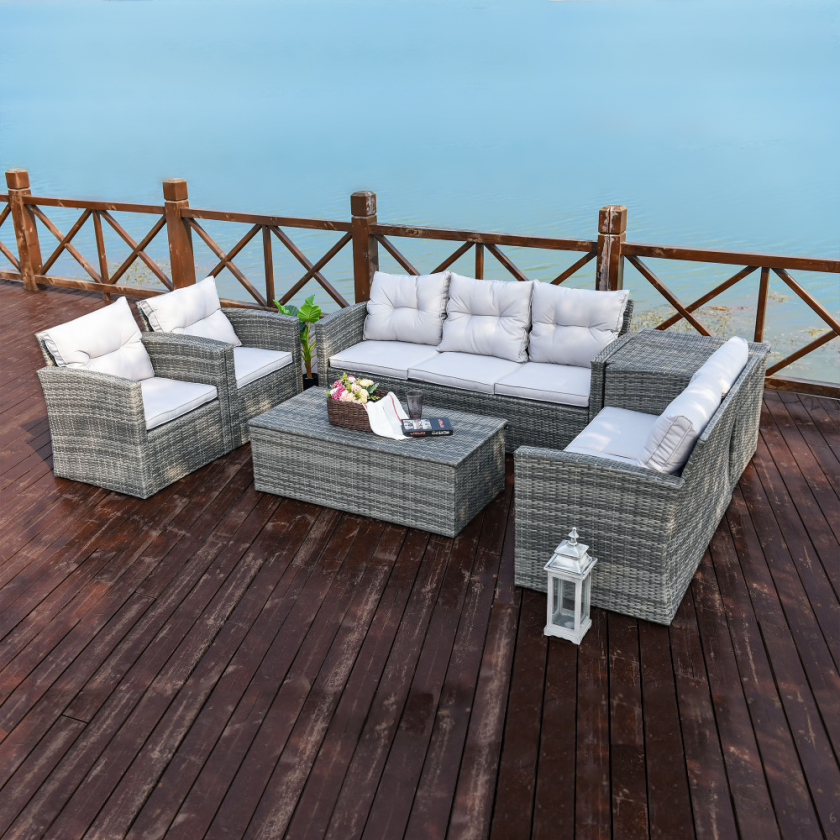 Chile - Sofa Set with Rectangular Table