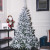 7ft premium flocked icelandic pine artificial christmas tree