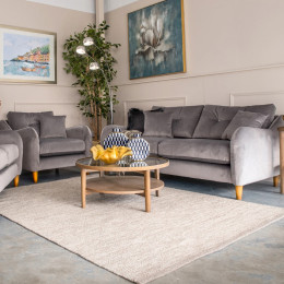 Howard 3 seater sofa grey