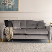Howard 3 seater sofa grey