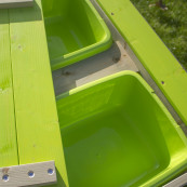 Kids picnic bench sand water table