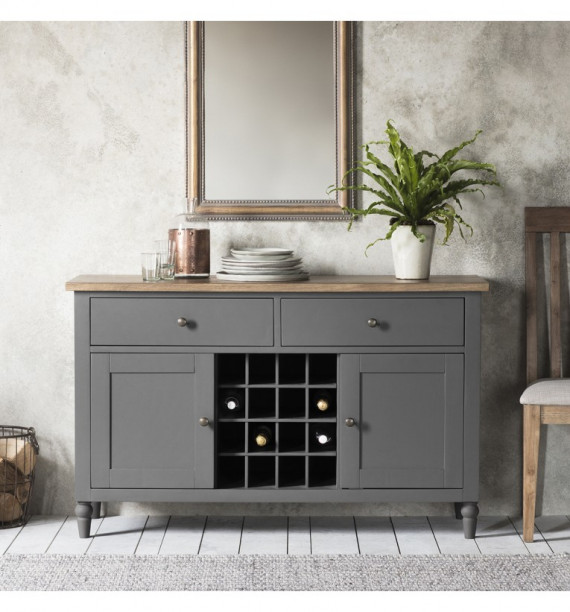 Rustic grey sideboard