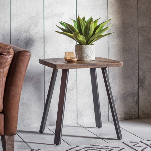 Rustic camden side table