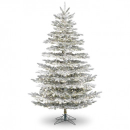 7ft premium silver pine artificial christmas tree