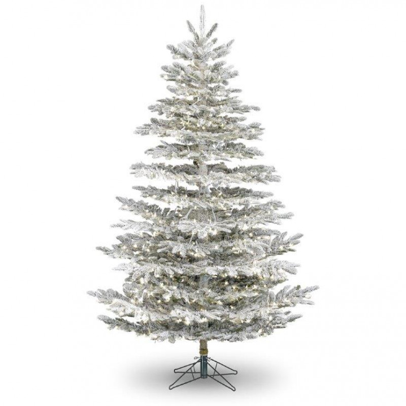 7ft premium silver pine artificial christmas tree