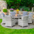 Vienna 6 seater deluxe dining set
