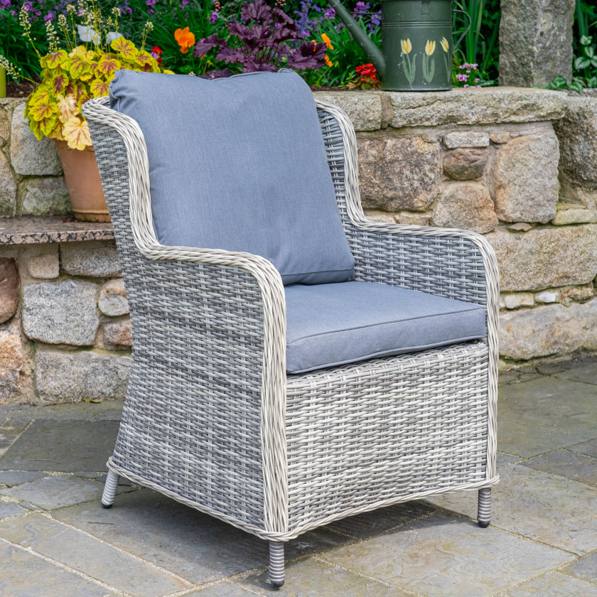 Vienna - 4 Seater Lounge Set - Light Grey